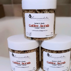 Pack Of 12 Jars Coffee Scrubs Collection