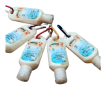 5 Bottles Keychain Sunscreen lotions